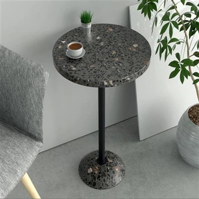 Fekete Terrazzo födémlapok