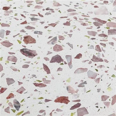 Álom Párizs - Pink Green Terrazzo
