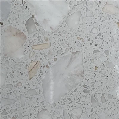 Fehér Terrazzo összetett akril